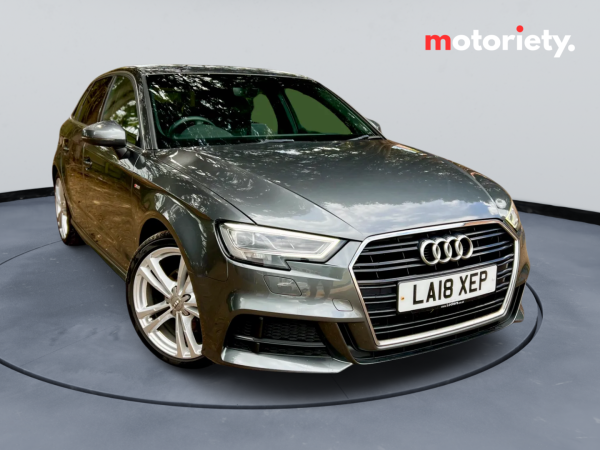 Audi A3 1.5 TFSI CoD S line Sportback 5dr Petrol S Tronic Euro 6 (s/s) (150 ps)