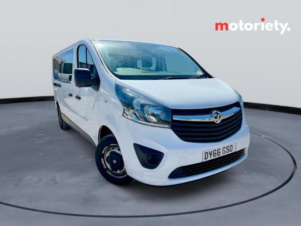 Vauxhall Vivaro 1.6 CDTi 2900 BiTurbo Combi Van Double Cab 5dr Diesel Manual L2 H1 Euro 6 (s/s) (9 Seat) (125 ps)
